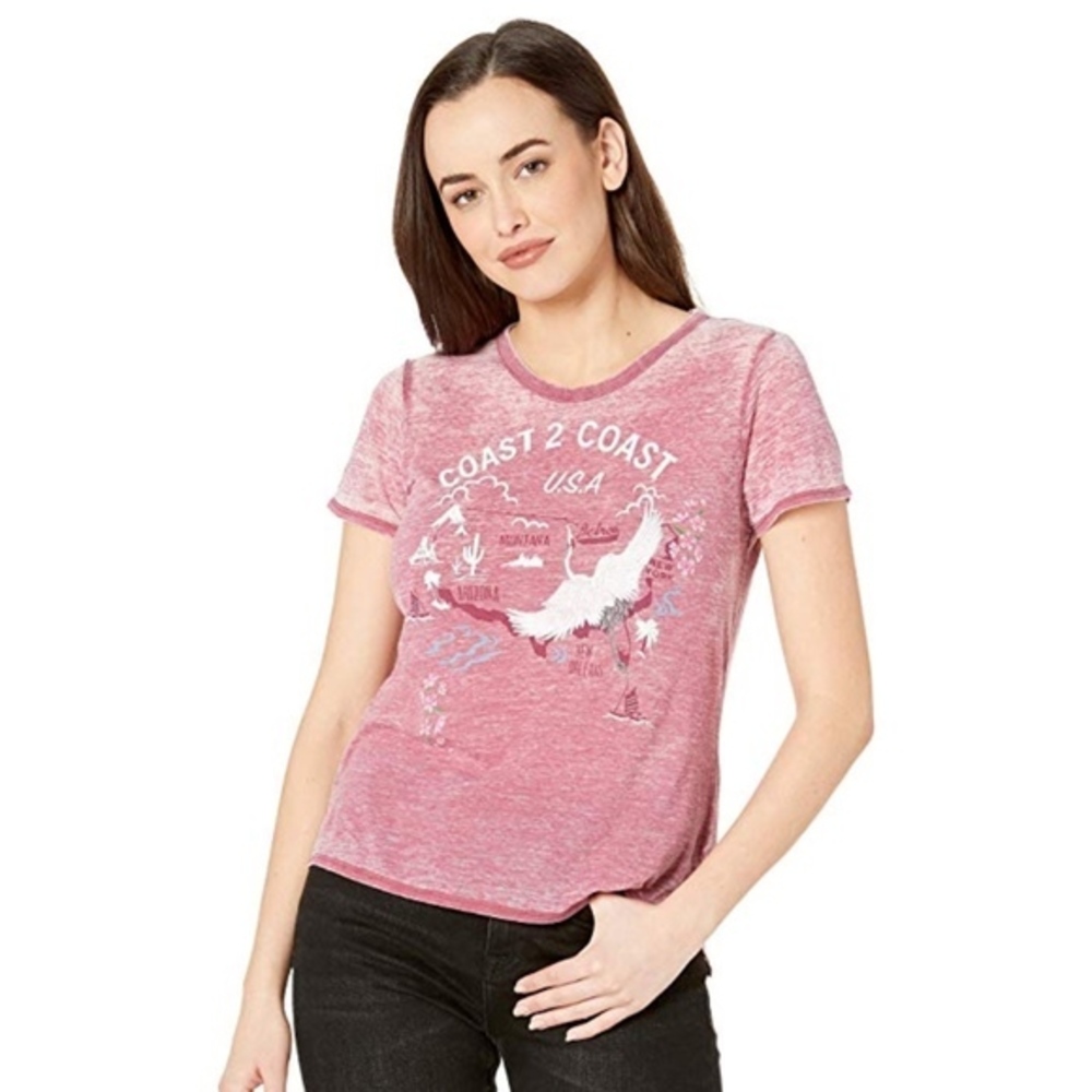 NWT Lucky Brand Coast to Coast Tee